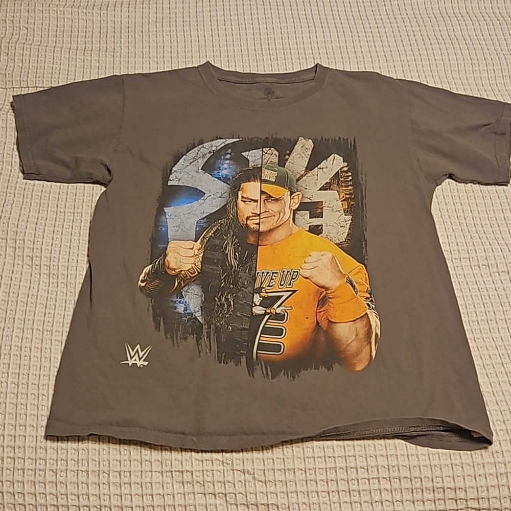 2016 WWE T Shirt John Cena Roman Reigns